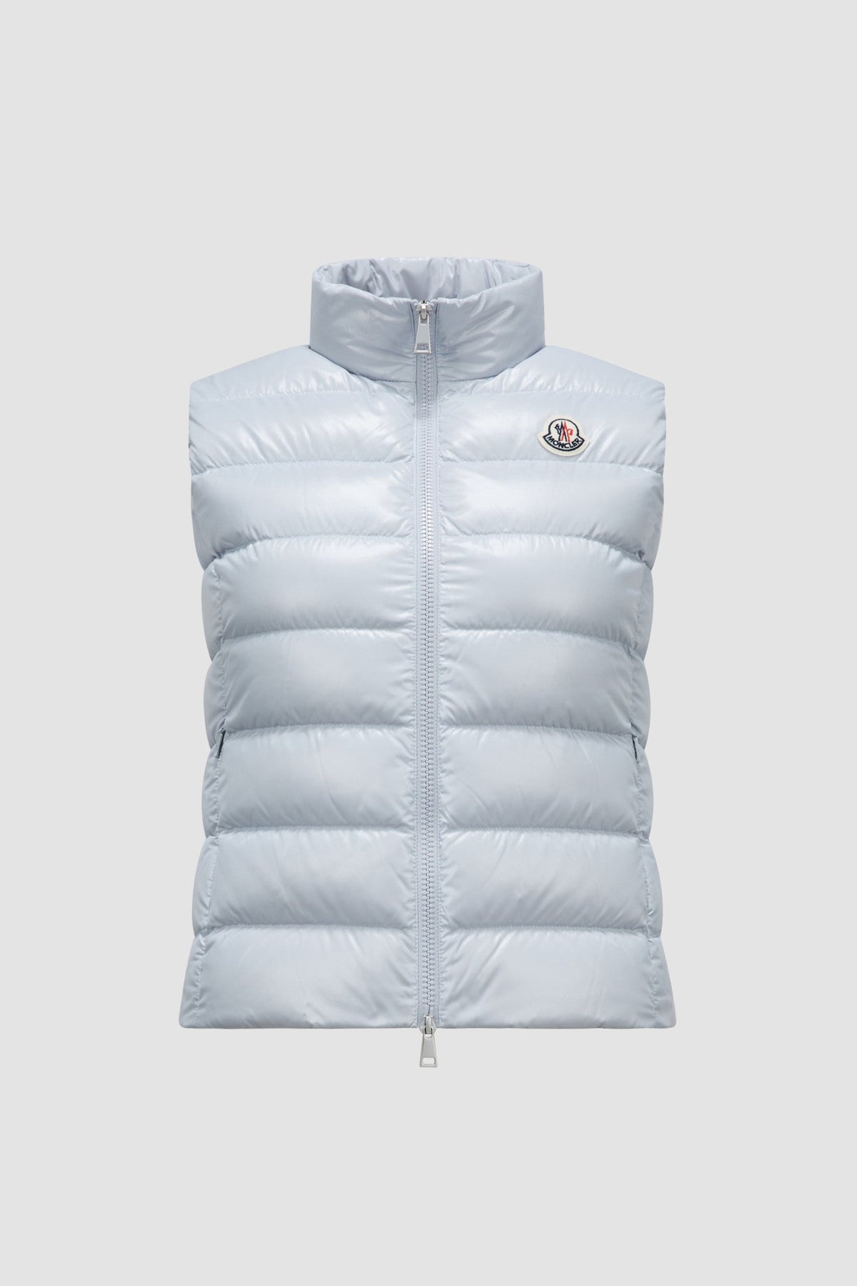 Ghany Down Vest – crafted from nylon laqué Nylon laqué lining Down-filled and boudin-quilted Zipper – LUX VERSE Luxury Designer Fashion Outlet