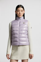 Ghany Down Classic Vest – crafted from nylon laqué, the down vest is perfect for the city during – LUX VERSE Luxury Designer Fashion Outlet