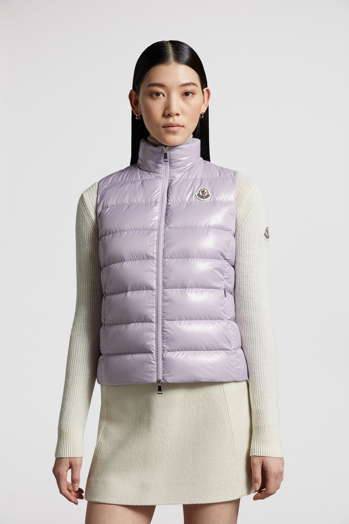 Ghany Down Classic Vest – crafted from nylon laqué, the down vest is perfect for the city during – LUX VERSE Luxury Designer Fashion Outlet