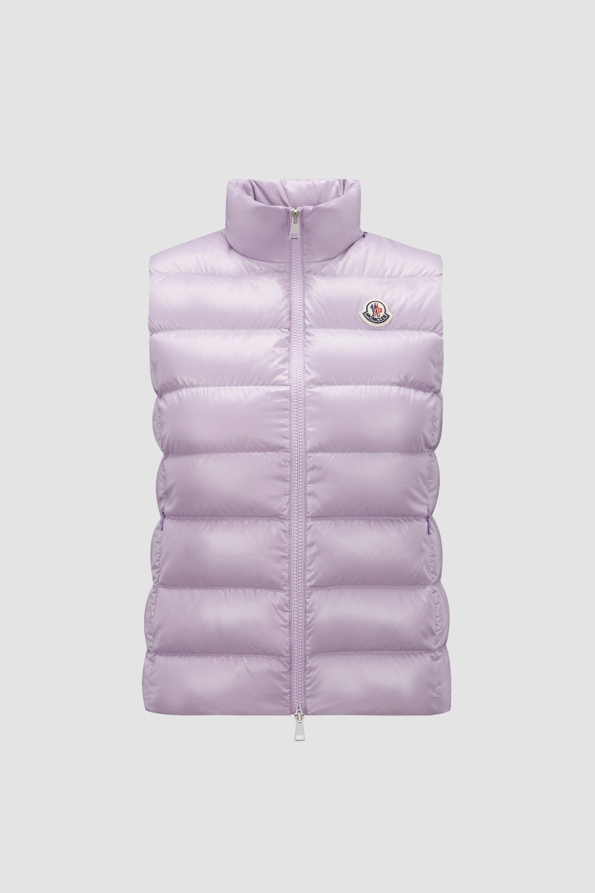 Ghany Down Classic Vest – crafted from nylon laqué Nylon laqué lining Down-filled and boudin-quilted Zipper – LUX VERSE Luxury Designer Fashion Outlet