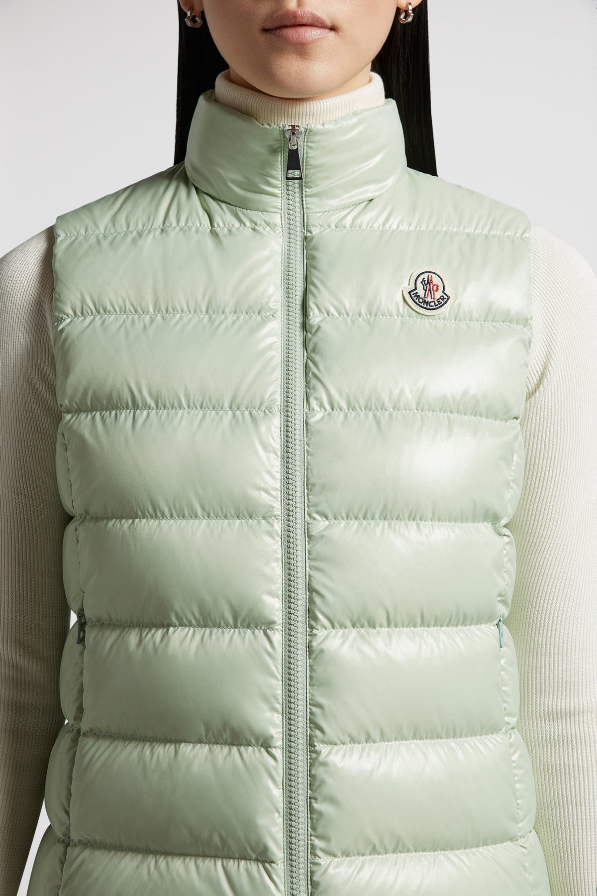 Ghany Down Classic Vest – crafted from nylon laqué, the down vest is perfect for the city during – LUX VERSE Luxury Designer Fashion Outlet