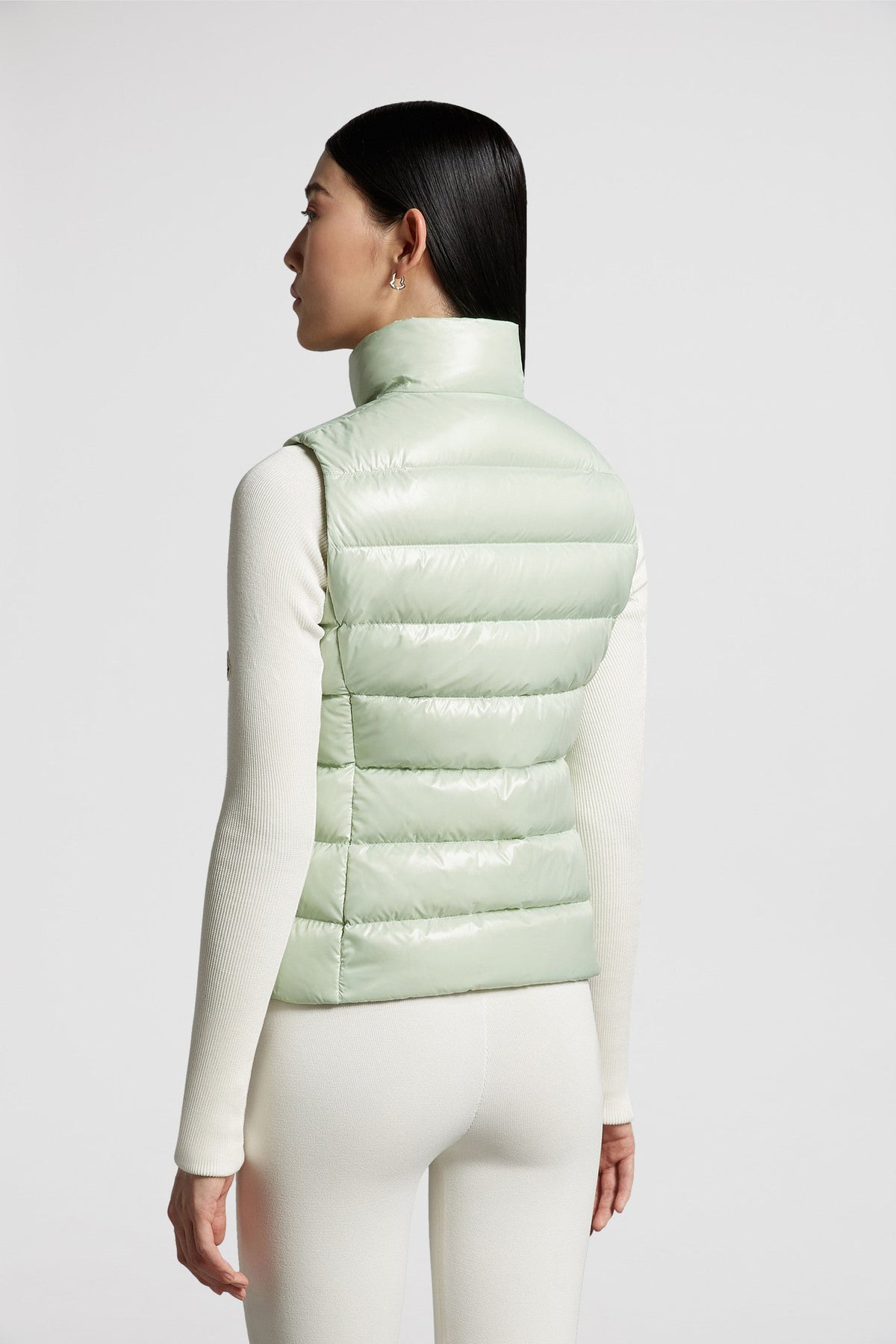 Ghany Down Classic Vest – crafted from nylon laqué, the down vest is perfect for the city during – LUX VERSE Luxury Designer Fashion Outlet