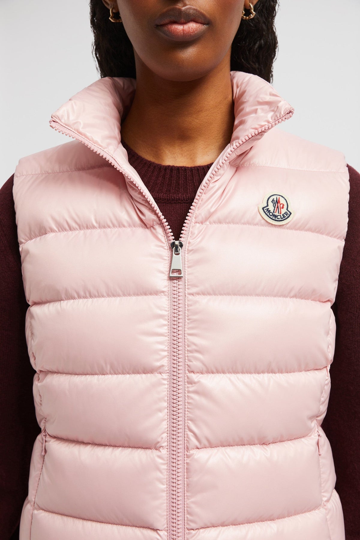 Ghany Down Classic Vest – crafted from nylon laqué, the down vest is perfect for the city during – LUX VERSE Luxury Designer Fashion Outlet