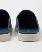 Suede sabots – these sabots made of soft suede with a leather lining have a modern silhouette – LUX VERSE Luxury Designer Fashion Outlet