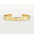 Gift unlocked - Love Bracelet – lOVE bracelet, double platted yellow gold 18K – LUX VERSE Luxury Designer Fashion Outlet
