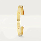 Gift unlocked - Love Bracelet – lOVE bracelet, double platted yellow gold 18K – LUX VERSE Luxury Designer Fashion Outlet