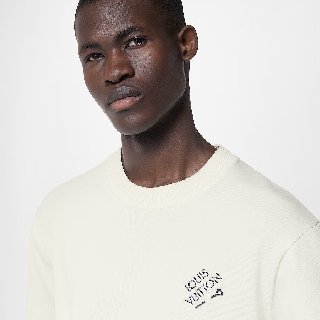 Signature Short-Sleeved T-Shirt – this crisp organic cotton T-shirt with a ribbed collar is a wardrobe staple, – LUX VERSE Luxury Designer Fashion Outlet