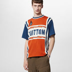 Short-Sleeved Cotton T-Shirt – this easy layering piece brings a graphic twist to laid-back looks – LUX VERSE Luxury Designer Fashion Outlet