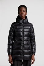 Glements Mid-Length Down Jacket – the hooded puffer jacket is crafted from longue saison, a nylon fabric notable for – LUX VERSE Luxury Designer Fashion Outlet