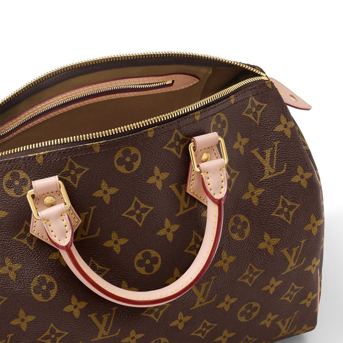 Vuitton Speedy – launched in 1930 as the"Express"and inspired by that era's rapid transit, today’s – LUX VERSE Luxury Designer Fashion Outlet