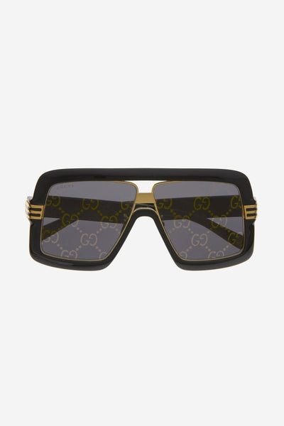 Gucci black bold 80s inspired sunglasses - LUX VERSE - Luxury designer fashion outlet