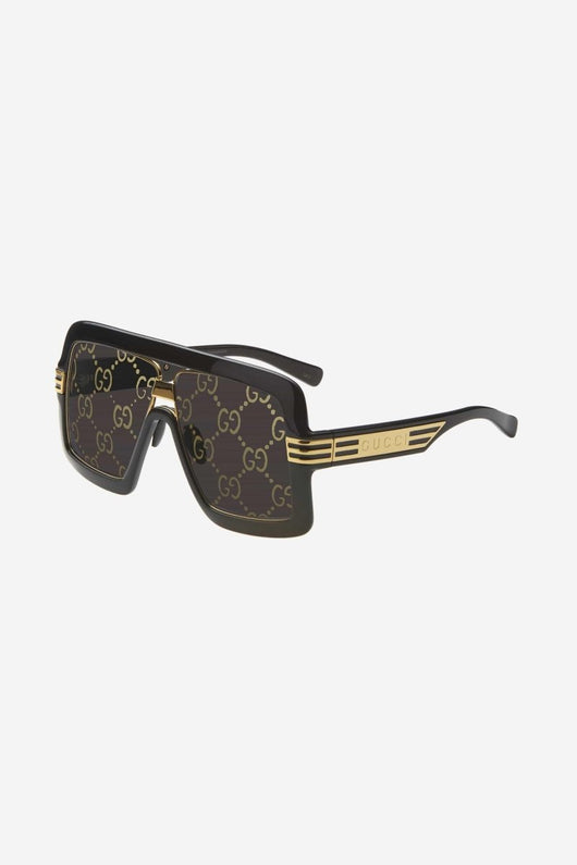 Gucci black bold 80s inspired sunglasses - LUX VERSE - Luxury designer fashion outlet