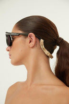 Black sporty sunglasses – the style come with a well-balanced color proposal: from classic to sporty – LUX VERSE Luxury Designer Fashion Outlet