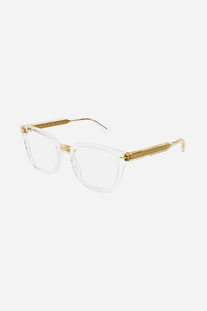 Crystal squared frame – unique collection of sophisticated acetate styles inspired by the shapes worn – LUX VERSE Luxury Designer Fashion Outlet