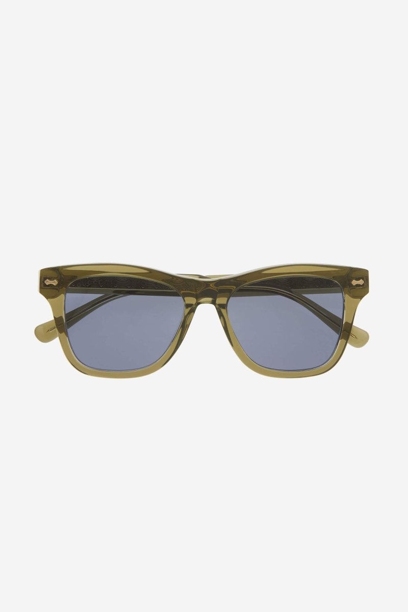 Decor crystal green men sunglasses – the Decor family, already part of the collection and characterized by the iconic – LUX VERSE Luxury Designer Fashion Outlet