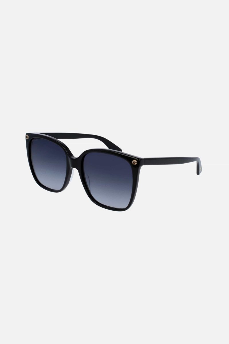 Femenine oversized cat-eye sunglasses – the sunglasses feature a delicate GG interlocking logo on the front side – LUX VERSE Luxury Designer Fashion Outlet