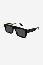 Flat top rectangular sunglasses – this flat top rectangular style is characterized by a bold volume and texture, – LUX VERSE Luxury Designer Fashion Outlet
