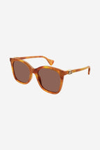 Havana cat-eye sunglasses – comfortable flat end tips – LUX VERSE Luxury Designer Fashion Outlet