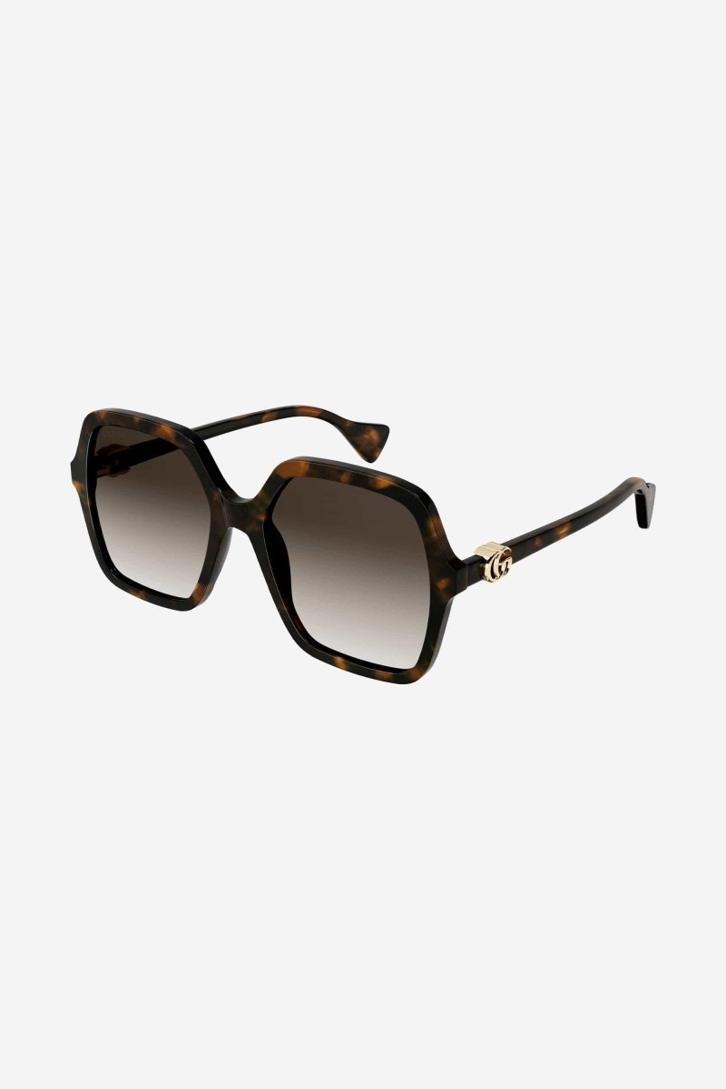 Havana square shape sunglasses – comfortable flat end tips – LUX VERSE Luxury Designer Fashion Outlet