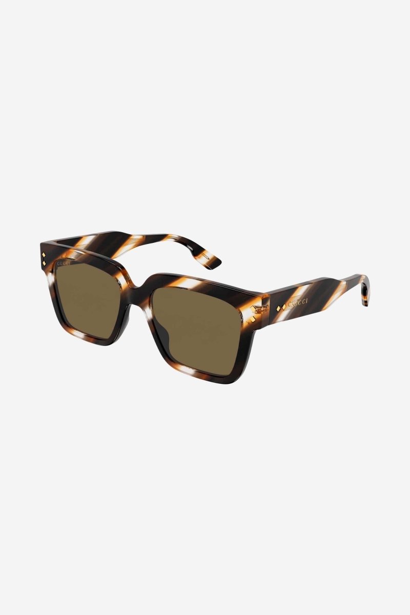 Havana squared sunglasses – close your eyes and drift back in time…you’re in Piazza del Popolo in Rome, it’s – LUX VERSE Luxury Designer Fashion Outlet