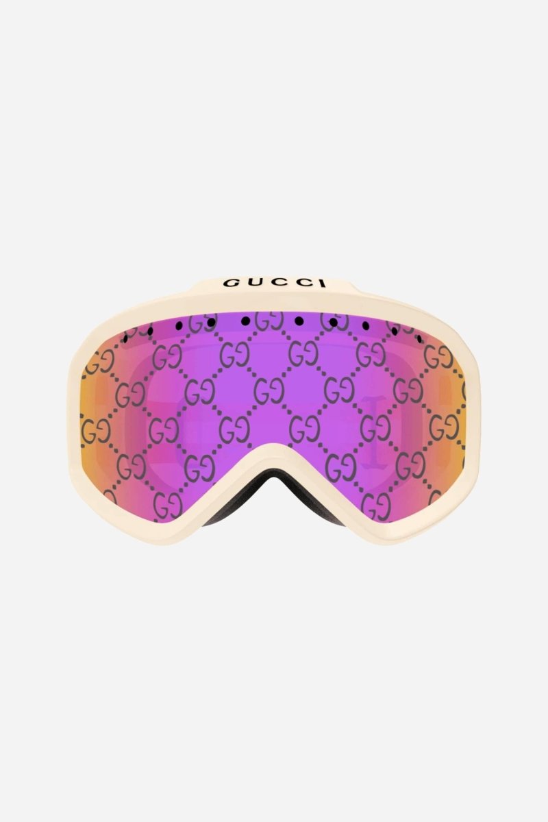 Monogram Ski mask – dedicated mold, lettering logo on the front top view, unique elastic strap – LUX VERSE Luxury Designer Fashion Outlet