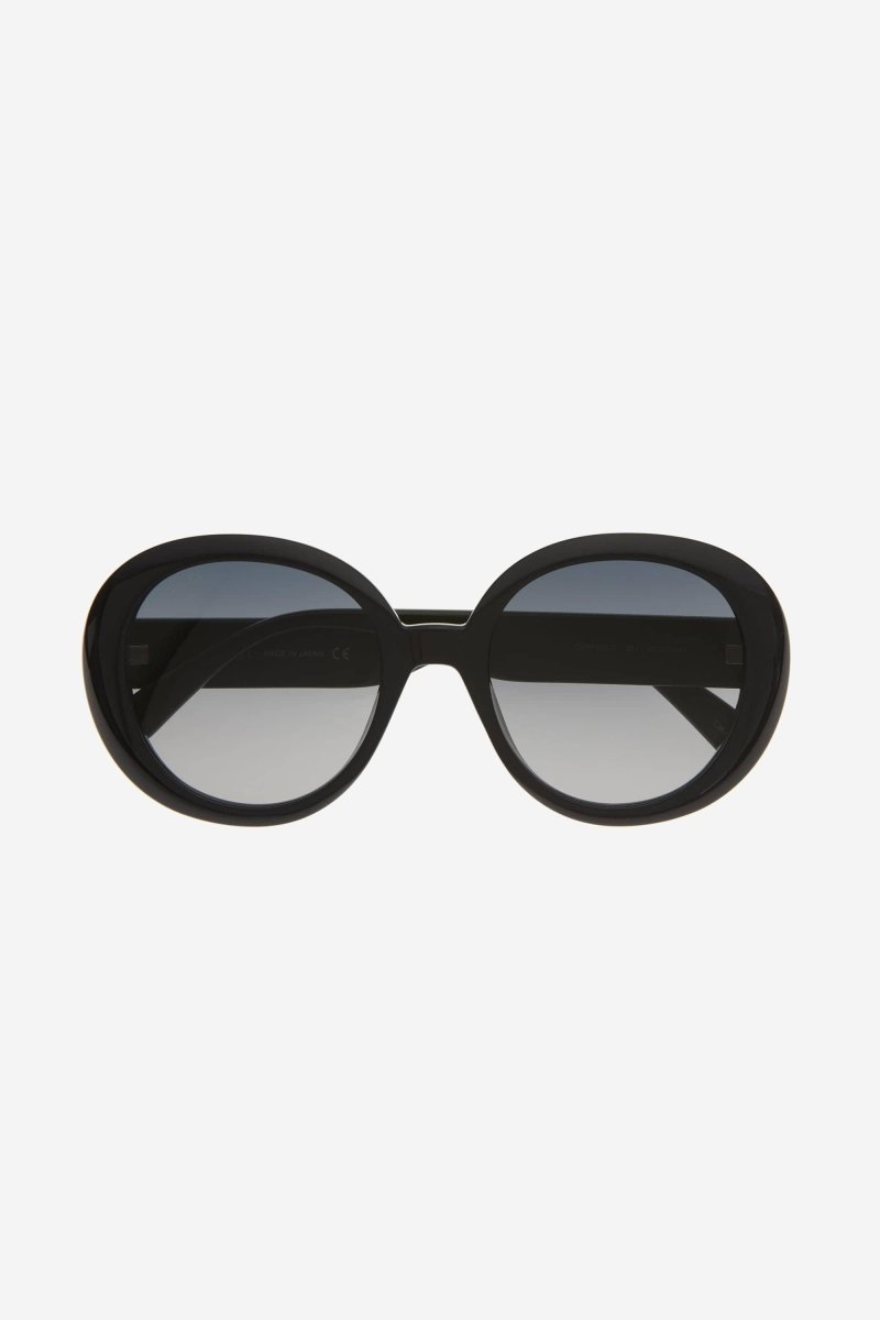Oversized sunglasses with web temple – round oversized sunglass for or diva-like look featuring interlocking – LUX VERSE Luxury Designer Fashion Outlet