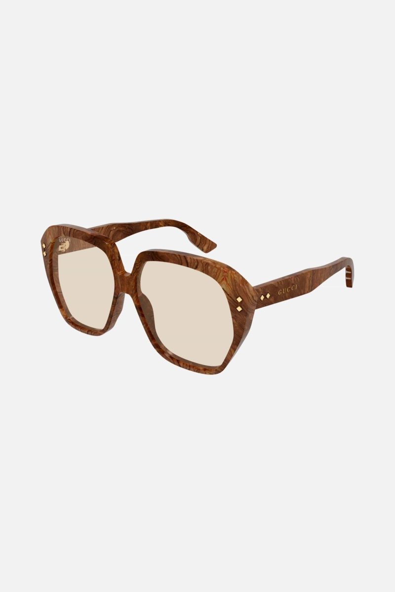 Oversized vintage look acetate sunglasses – the Decor family, already part of the collection and characterized by the iconic – LUX VERSE Luxury Designer Fashion Outlet