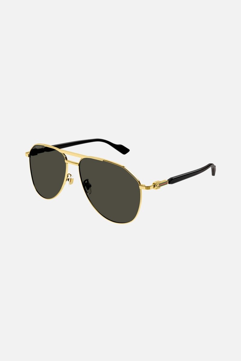 Pilot metal sunglasses – this concept was inspired by a vintage piece from the archive reinterpreted – LUX VERSE Luxury Designer Fashion Outlet