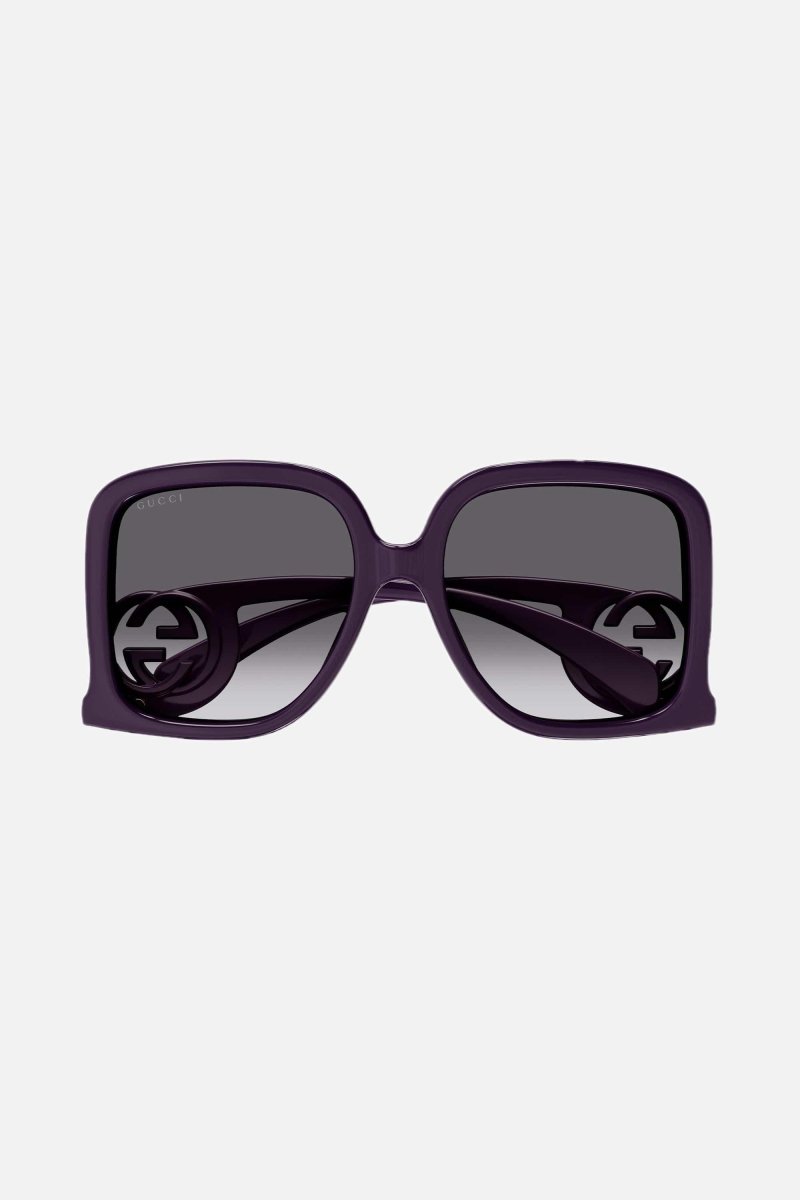 Purple butterfly shape sunglasses – pop and playful color palette – LUX VERSE Luxury Designer Fashion Outlet