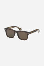 Rectangular havana decor sunglasses – the inspiration comes from iconic models that combine classic havana and flora – LUX VERSE Luxury Designer Fashion Outlet