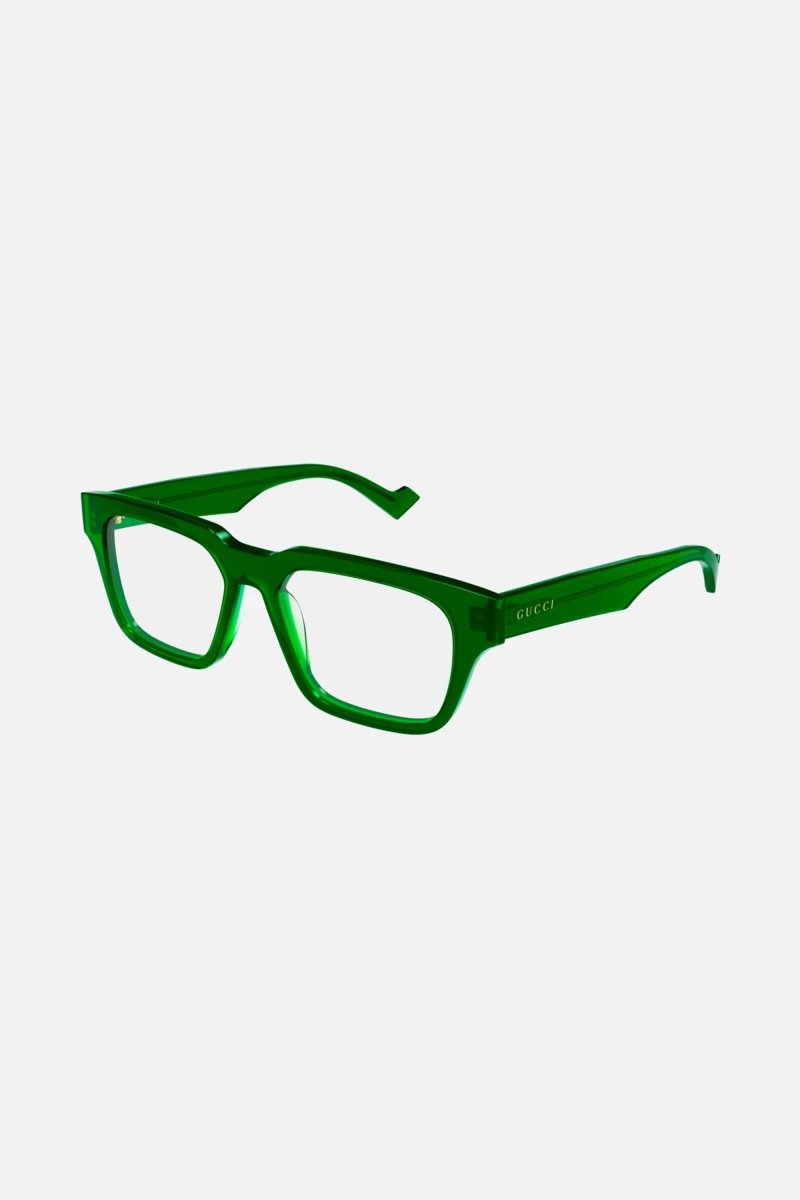 Squared green unisex frame – pared-back simplicity characterizes the essential shapes, lines and colours of this – LUX VERSE Luxury Designer Fashion Outlet