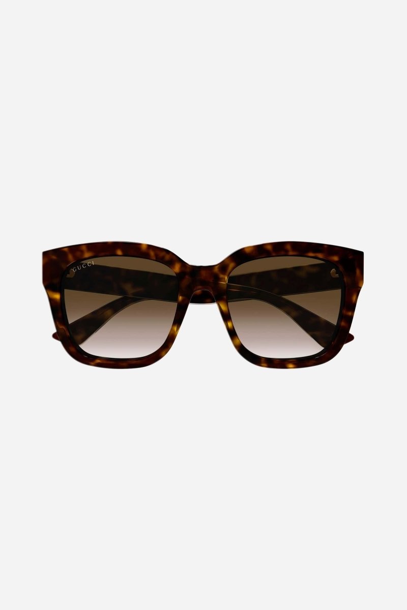 Squared havana acetate sunglasses – timeless, pure and simple – LUX VERSE Luxury Designer Fashion Outlet