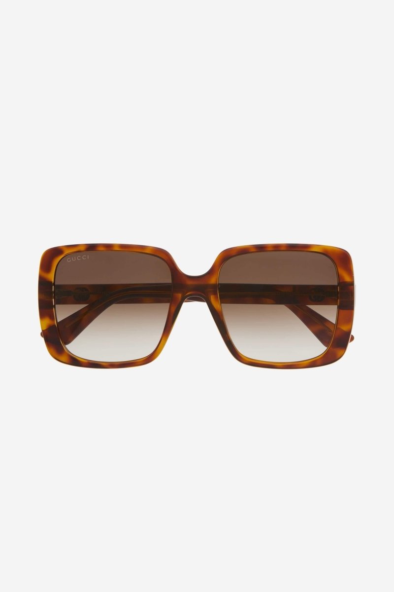Squared oversize femenine brown style – Collection Iconic shapes interpreted in a easy to wear and elegant mood – LUX VERSE Luxury Designer Fashion Outlet