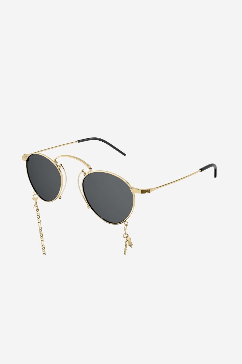Vintage look round sunglasses inspired on the 20s – this construction has been recently re-interpreted by during the Ouverture – LUX VERSE Luxury Designer Fashion Outlet