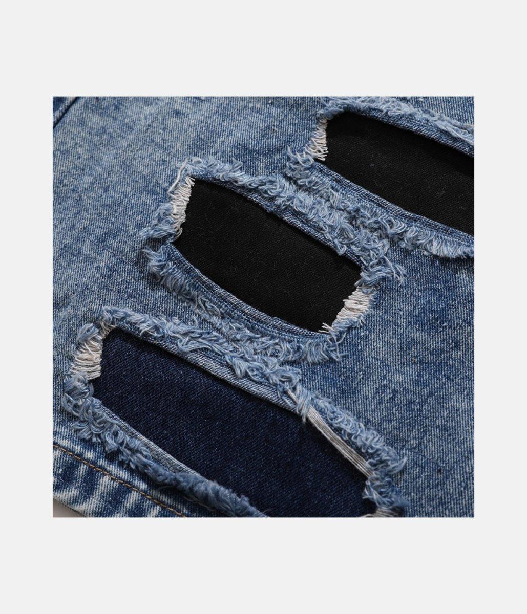 Heaven Shorts – material: Premium Cotton Design: High Quality Denim Fit type: Regular – LUX VERSE Luxury Designer Fashion Outlet