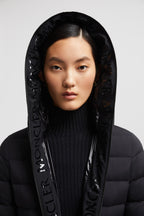 Herbe Short Down Jacket – a hood with shiny logo lettering adds another hint of brand DNA to the puffer jacket – LUX VERSE Luxury Designer Fashion Outlet