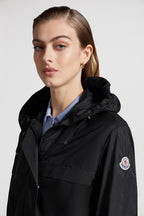 Hiengu Rain Coat – crafted from rainwear Hood with rainwear lining Zipper and snap button closure – LUX VERSE Luxury Designer Fashion Outlet