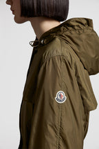Hiengu Rain Coat – the hooded coat is crafted from rainwear, a very compact nylon fabric, notable for – LUX VERSE Luxury Designer Fashion Outlet