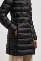 Hirma Long Down Jacket – a contemporary design characterized by timeless elegance, the Hirma down coat boasts – LUX VERSE Luxury Designer Fashion Outlet
