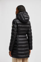 Hirma Long Down Jacket – a contemporary design characterized by timeless elegance, the Hirma down coat boasts – LUX VERSE Luxury Designer Fashion Outlet