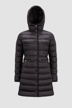 Hirma Long Down Jacket – a contemporary design characterized by timeless elegance, the Hirma down coat boasts – LUX VERSE Luxury Designer Fashion Outlet