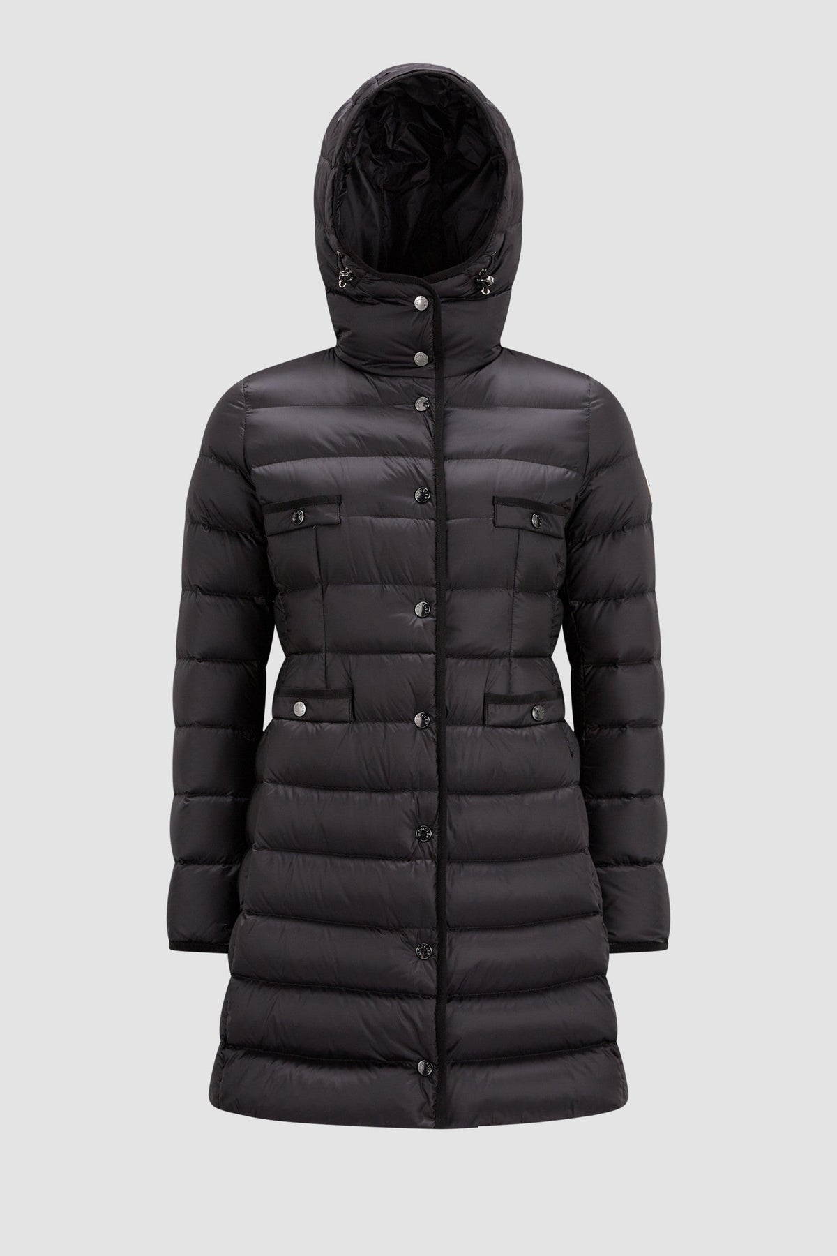 Hirma Long Down Jacket – a contemporary design characterized by timeless elegance, the Hirma down coat boasts – LUX VERSE Luxury Designer Fashion Outlet