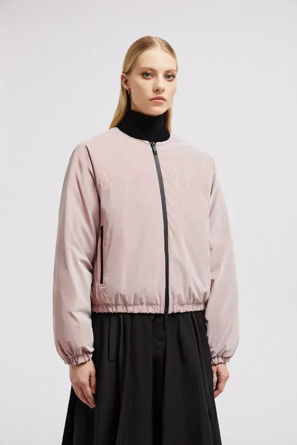 Laives Down Bomber Jacket – the timeless and contemporary meet in the Laives puffer - featured in a bomber – LUX VERSE Luxury Designer Fashion Outlet