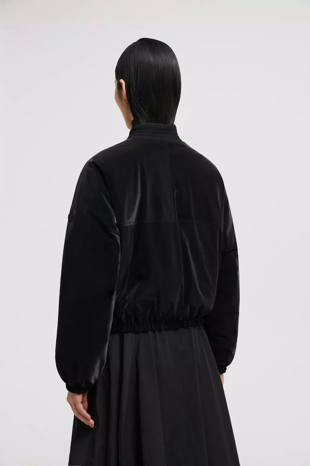 Laives Down Bomber Jacket – the timeless and contemporary meet in the Laives puffer - featured in a bomber – LUX VERSE Luxury Designer Fashion Outlet
