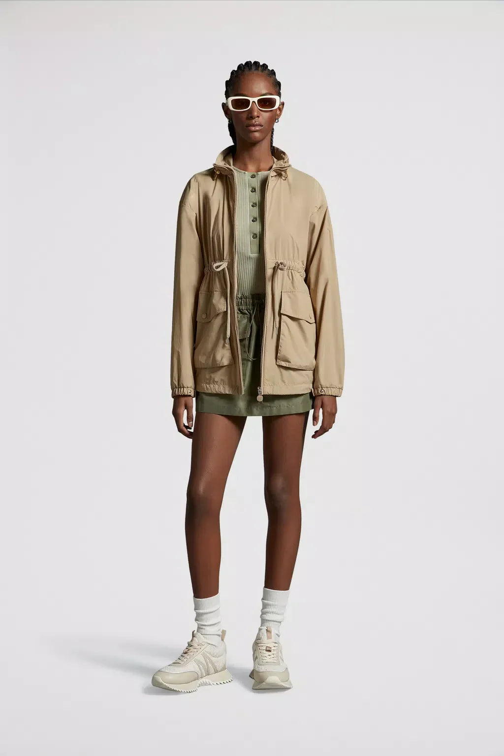 Iadi Parka – designed with supreme wearability in mind, drawstring fastening on the waist adapts – LUX VERSE Luxury Designer Fashion Outlet