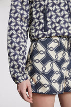 Marpessa Hooded Jacket – the long puffer boasts a hood and a nylon trim for added protection from the elements – LUX VERSE Luxury Designer Fashion Outlet