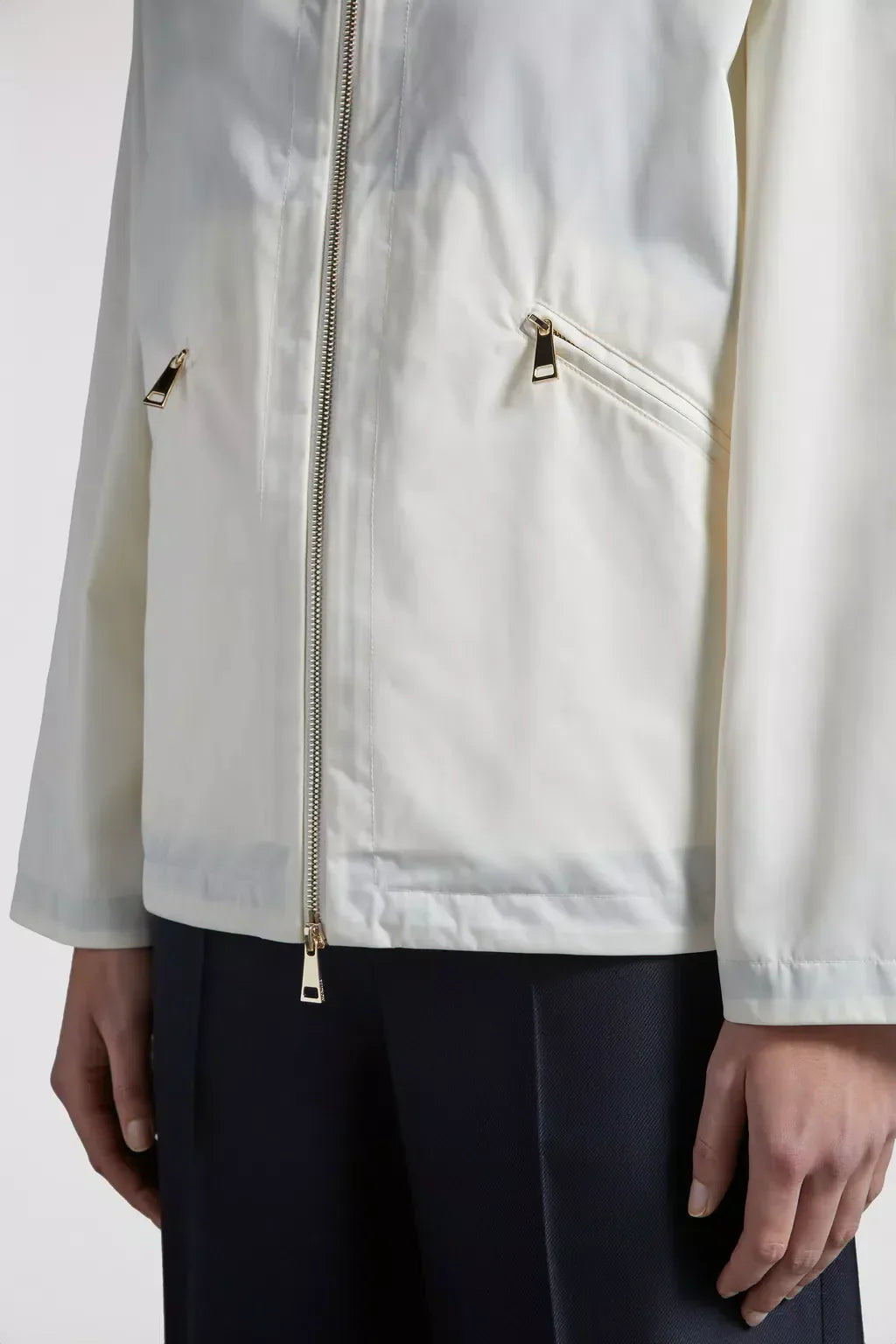 Cassiopea Hooded Jacket – evoking summers spent boating off the coast of Monte Carlo, the Cassiopea jacket – LUX VERSE Luxury Designer Fashion Outlet