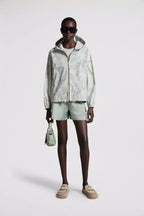 Cardabelle Hooded Jacket – crafted from cotton ripstop Lightweight nylon laqué lining Hood Zipper closure Side – LUX VERSE Luxury Designer Fashion Outlet