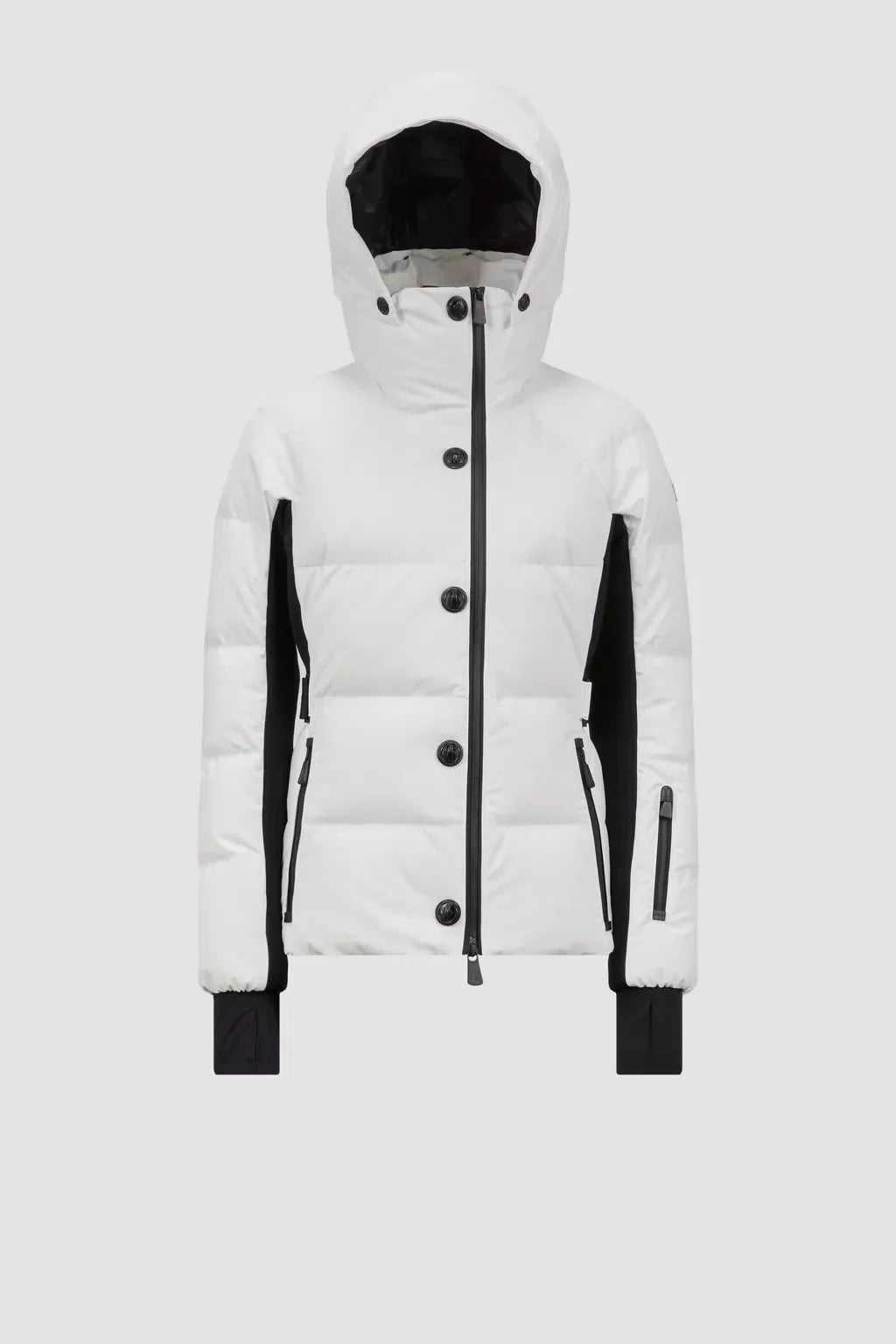 Guyane Short Down Jacket – constructed with 2-layer stretch nylon, the Guyane down jacket for women features – LUX VERSE Luxury Designer Fashion Outlet