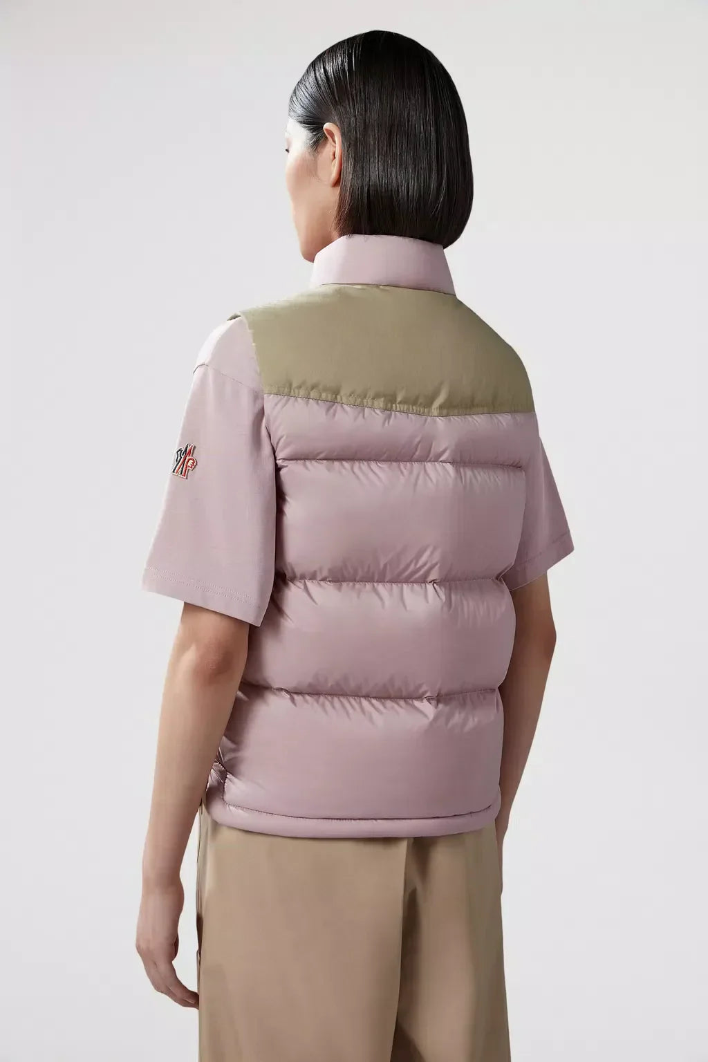 Sorapis Down Vest – crafted from longue saison Nylon lining Down-filled Canvas yoke Velvet inner collar – LUX VERSE Luxury Designer Fashion Outlet